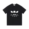 spring summer loose trend short sleeve mens t shirt Lovers Print Letter Round Crew Neck Black Cotton t shirts Mens Shirts