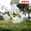 Decorative Flowers 4 Forks Artificial Simulation Cherry Blossom Branch With Leaves Wedding Arch Wayfinding Decor Po Props Home Decoration