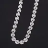 Fashion 6Mm 8Mm 10Mm Moissanite Link Chain Sterling Sier VVS Mossanite Iced Out Hiphop Jewelry Cuban Necklace For Men