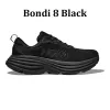 Sneakers 2024 Hoka Clifton 9 Chaussures de course athlétiques Hokas Bondi 8 Carbon X 2 Sneakers Shock Absorbing Road Fashion Mens Womens Top Designer