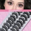 Ciglia finte 3D Ciglia di visone Natural Short Eye Lash Drammatico Spessa Trucco lungo Cils finti Estensione ciglia all'ingrosso Maquiagem