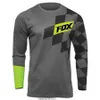 Mens Fox Teleyi Mtb Downhill koszulki Motocross Motocross Mountain Bike koszulka Szybkie suszące koszulki rowerowe