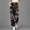 Calças femininas mulheres primavera e verão em roupas casuais esporte jogging sweatpants streetwear para senhoras femininas