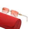 CT066521 occhiali carti occhiali da sole corno di bufalo uomo donna classico quadrato per il tempo libero lusso rettangolare montature moda multicolor all'ingrosso con scatola lunetta