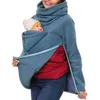 Autunno Inverno Cappotto di canguro Abbigliamento premaman Taglie forti Maglione gravidanza Premama Bambino per 0-12 mesi Felpe con cappuccio in gravidanza 240219