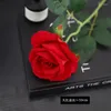 Dekorativa blommor Alla hjärtans dag simulering sammet rose blomma estetiskt rum dekor bröllopsförslag ceremoni scenlayout diy dekoration