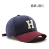 2024 Hot Sellig Football Professional Soccer Japanese and Korean Style Autumn Winter Women Warm Letter Brodery Color Block Peaked Cap Out Out