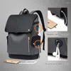 Рюкзак мужски рюкзаки Business Business Casual Travel Bag Waterpronation Compure Computer USB -порт зарядки