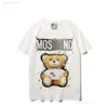 Moschino T Shirt damska koszulka sunmmer damska męskie koszule moschinos tshirts mody liter