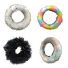 Steering Wheel Covers Fluffy Cover Gift For Women Winter Warm Imitation Plush Car Protector Universal Fit Dia 37-38cm/14 Inches