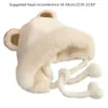 Bérets Furry en peluche ours oreille charmante fille costume CAP