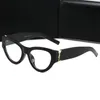 Mens Designer Solglasögon Fashion Lady Solglasögon Classic Cat Eye SMREMA FUTROLT GLASSES