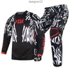 MIRER 2022 Jersey Pant Combo Troy Fox 360 Merz MX Set Set Motocross Racing Suit Motorcycle Offroad dla mężczyzn jeżdżących dier