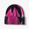 Czapka dla kobiet w kolorze na świeżym powietrzu wielokolorowe wielokolorowe ciepło Brimless zimne mężczyźni wełniane berety jesienne zimowe czapki 33ok6
