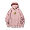 Women's Hoodies Couple Harajuku Cute Avocado Cartoon Thin Cotton Streetwear Oversized Sweatshirts Ladies Sports Blouses