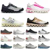 2024 On Clo Scarpe casual Scarpe da corsa Uomo Donna Alta qualità Clo Fucsia Rosa Verde Altezza crescente Attrezzatura quotidiana Walking Trainer Sneaker Taglia 36-45