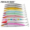 10 pz lotto colore misto esche da pesca minnow set 18 cm 24 g ganci alti in acciaio ad alto tenore di carbonio realistico esca finta bass wobbler crankbait 240220