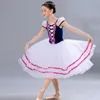 Stage Wear Ballet Tutu Daim Longue Princesse Jupe Filles Adulte Performance Danse Moderne Groupe Activités Costumes