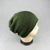 Baretten Winter Gestreepte Skullies Heren Beanie Hoed Vrouwelijke Wol Gebreide Warme Muts Voor Mannen Vrouwen Unisex Oversized Skiën