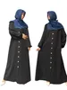 Vêtements ethniques 2024 Derniers styles de vente Abaya de Dubaï avec grande taille pour femmes