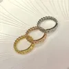 Tiffiny anneaux concepteur femmes luxe Original qualité bande anneaux pur argent bague mode polyvalent hommes et femmes anneau