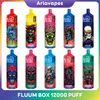 Original FLUUM BOX TORNADO 12000 Puffs Cigarettes électroniques jetables Vape Pen 20 ml Pod 650 mah Batterie rechargeable Chine Authentique vapoteurs en gros desechables puff 12K