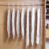 Storage Bags Clothes Hanging Organizer Vacuum Bag For With Hanger Space Saving Clear Seal Wardrobe Compressed