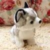 Toptan Peluş Simülasyon Husky Doll Doldurulmuş Hayvanlar Peluş Oyuncak Küçük Köpek Er Ha Bebek Moda Köpek Noel Hediye Huggy Wuggy Özel Oyuncak Peluş Hayvanlar Oyuncak Çocuk İçin