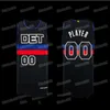 Maillot de basket-ball 2 Cade Cunningham Jaden Ivey Jalen Duren Isaiah Stewart Simone Fontecchio Stanley Umude Shake Milton Troy Brown Jr. Tosan Evbuomwan Mike Muscala bl