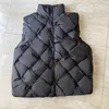 Gilets pour femmes Gilet pour femmes Hiver 2024 Mode Chaud Top Noir Solide Vestes sans manches Casual Vintage Parkas Oversize