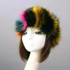 Berets Winter Warm Faux Fur Headband For Women Outdoor Bomber Caps Soft Fleece Fluffy Thermal Russian Ski Hat