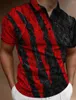 Herenpolo's Knoppoloshirts Casual zomer T-shirt met korte mouwen voor mannen Europese kleding Mannelijke tee Mans Tops Streetwear