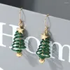 Dangle Oorbellen Creatieve Ster Kerstboom Groothandel Europese en Amerikaanse serie Design Lente