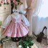 Girl Dresses Spring Kids Cotton Princess Dress Turkey's Sweet Retro Wedding Toddler Girls Christmas Easter Birthday Eid Party