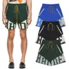 Mens Shorts Rhude mans shorts designer de verão luxo moda splice contraste calças de relaxamento mulher street wear azul calças pretas mens curto europeu e americano 5N5K