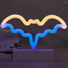 Luci notturne Coltello all'ingrosso di alta qualità con Slay LED Neon per eventi all'aperto Decorazioni per feste di Halloween Giochi per bambini Segni speciali