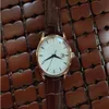 2 stil moda kol saati erkek kadın kadın izle gül altın 39mm otomatik hareket 5227r001 calatrava siyah deri strap287m