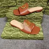 2024 ultimo stile sandali da donna di lusso doppio Web infradito sandalo designer donna infradito moda pantofole da spiaggia nuovo stile belle scarpe