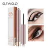 OTWOO 12 pièces stylo Eye Liner imperméable Maquiagem deux types pointe de brosse Eyeliner liquide longue durée délicat yeux de chat maquillage 240220