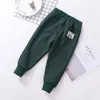 Pantaloni inverno ragazzi peluche addensano pantaloni a matita di cotone morbido per bambini ragazze sport di moda autunno sport casual elastico in vita 0-6 y vestiti