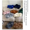 枕YYSDシンプルなソリッドカラー手織りのぬいぐるみ丸いソファノルディック編組