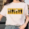 Mens T Shirt Muz Balık Gömlek Erkekler/Kadınlar Kawaii Yaz Üstleri Japon Anime Karikatür T-Shirt Manga Grafik Tees Unisex Tshirt Erkek