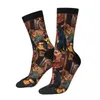 Chaussettes pour hommes Happy The Clowns Vintage Terrifier Films d'horreur Harajuku nouveauté équipage chaussette cadeau motif imprimé