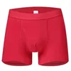 Underpants Shop for Pure Colors Lycra Cotton Underwear Mens 오픈 파우치 부드러움 편안한 최고 품질