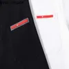 Prado Shirt Men Polo Designer Luxury Fashion Summer Business Clothing Short Sleeve Collar Detales Casual Tee M-XXL