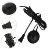 Lâmpadas de mesa Padrão Americano Pedal Switch Plug Cord Floor Lamp Power Lighting Acessórios Push Desk Pedais Plástico Inline Step