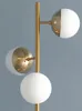 Elegant LED Floor Lamp Nordic Loft Golden Metal Living Room Sofa Standing Lamp Hotel Bedroom Deco Lights Bedside Desk Lamp