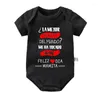 Rompers The Mom In World Baby Bodysuits Cotton Born Romper Infant Boys Girls Short Sleeve Jumpsuits Outfits Gifts