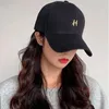 Cappellini da baseball Sport all'aria aperta Regolabili Alla moda per uomo Lettera Ricamo Hip-Hop Coreano Snapback Cappellino da baseball da donna Sport