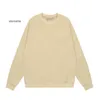 Long-sleeved Fashion Letter Print Sweater American Vintage Crew Neck Padded Hoodie Loose Long Sleeve Jumper Mens Clothing High Street